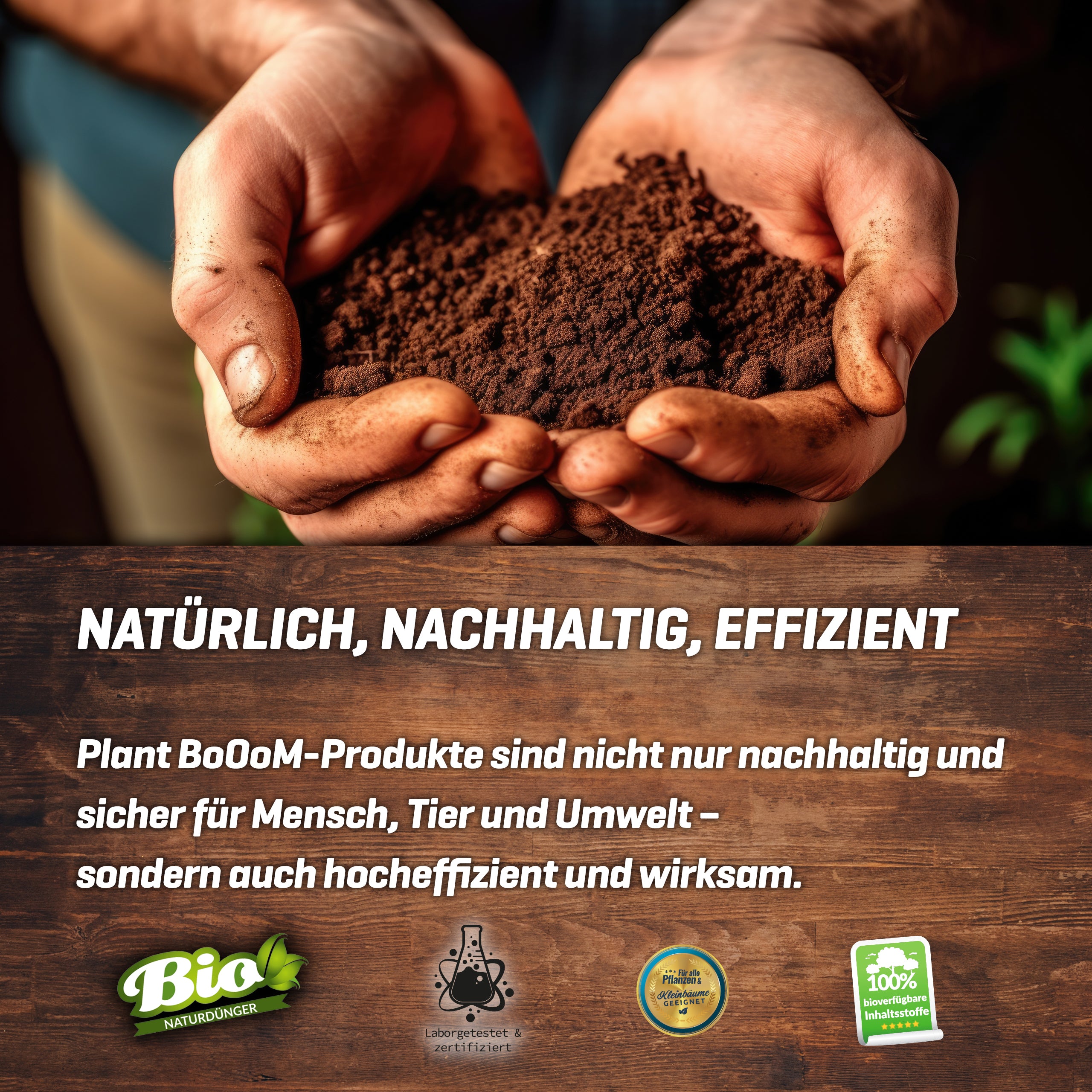 Plant BoOom Chicken Shit Living Soil Bio Dünger