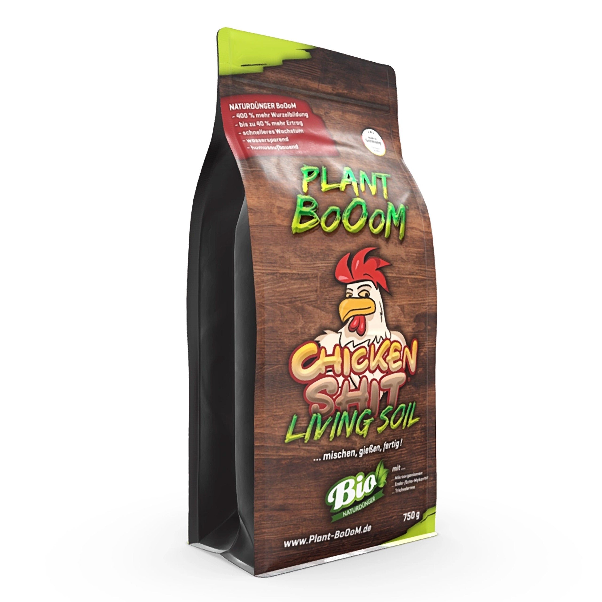 Plant BoOom Chicken Shit Living Soil Bio Dünger