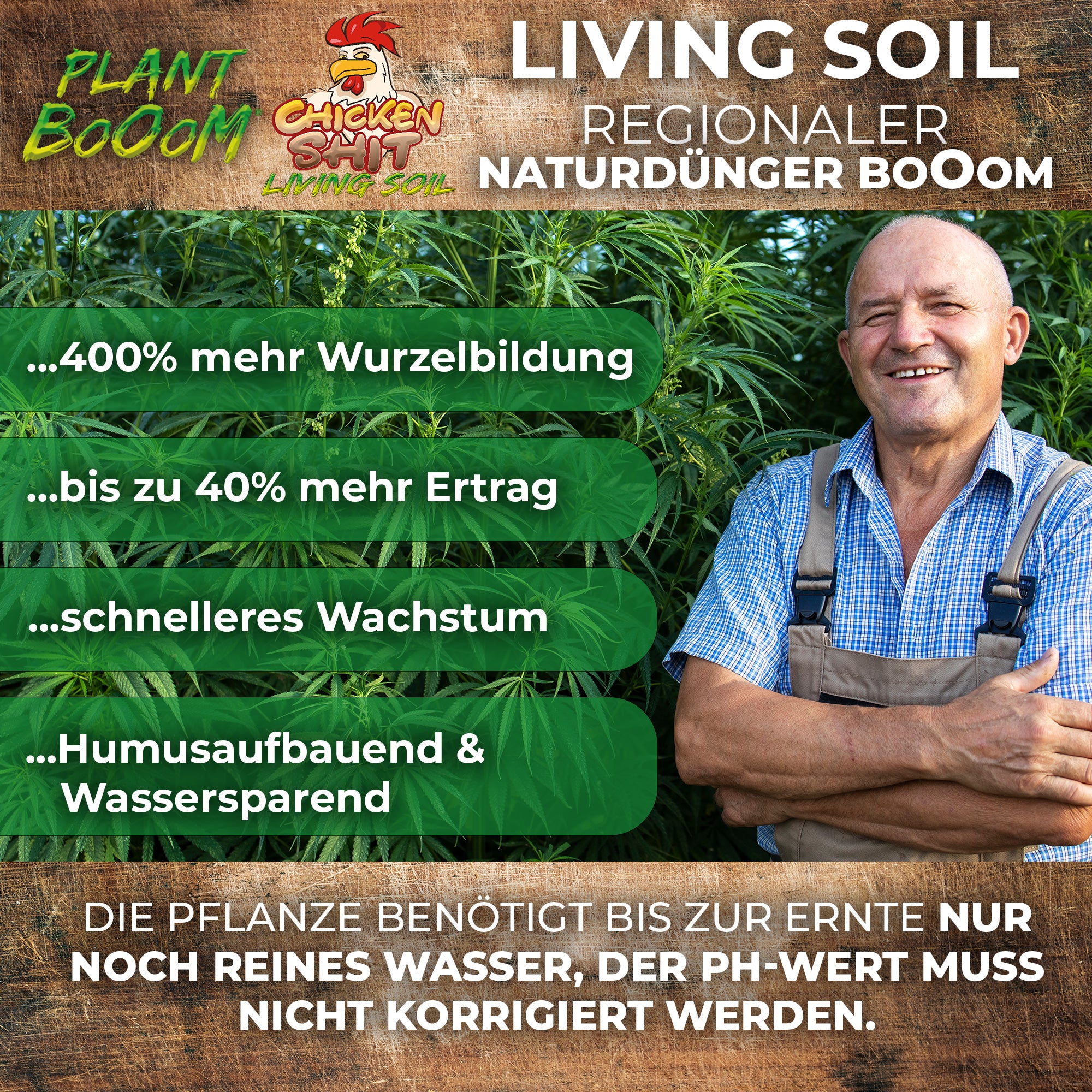 Plant BoOom Cannabis Starter-Set inkl 3 Fem. Seeds